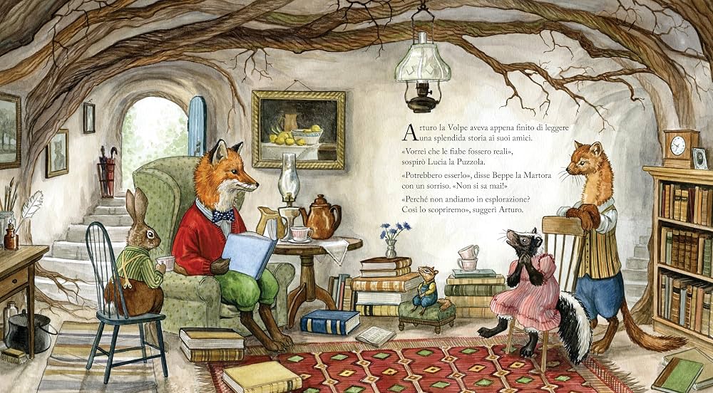 Il Castoro Arturo la volpe e il gigante libro cartonato