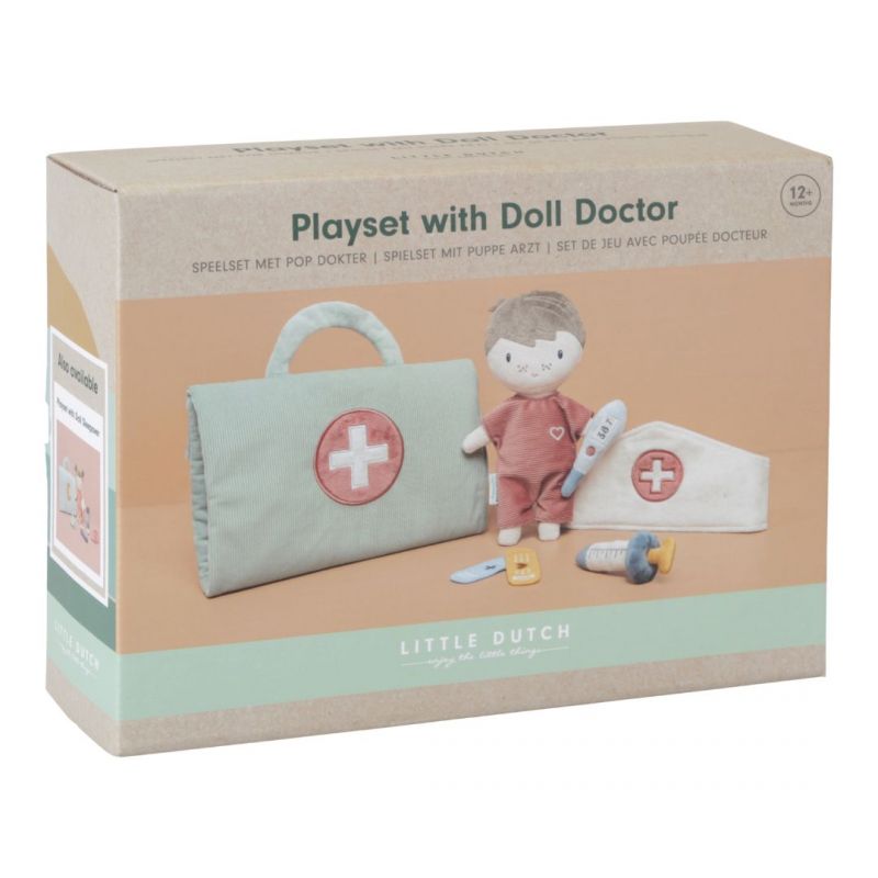 Little Dutch Cuddle Doll Dottore bambola peluche 30 cm