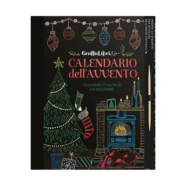 Ippocampo Grattalibri calendario avvento libro gratta e scopri