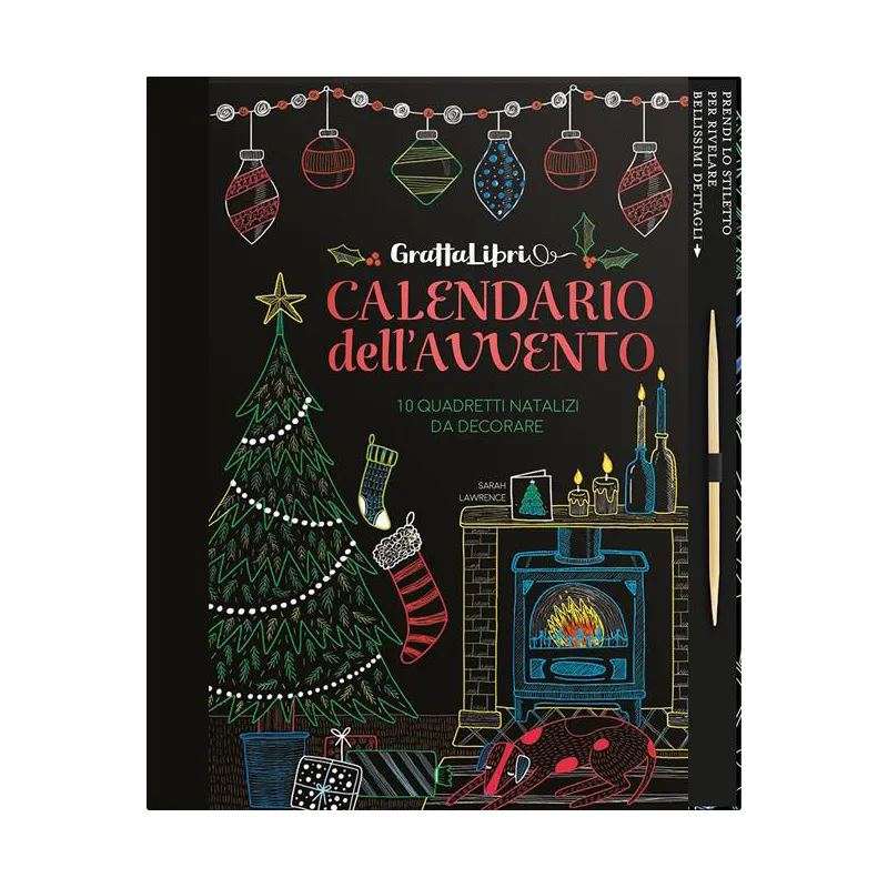 Ippocampo Grattalibri calendario avvento libro gratta e scopri