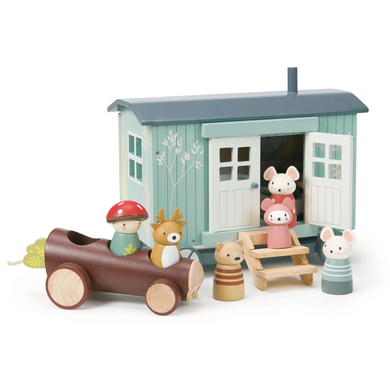 Tender Leaf Secret Meadow Mini Mondo Carrozzone Legno