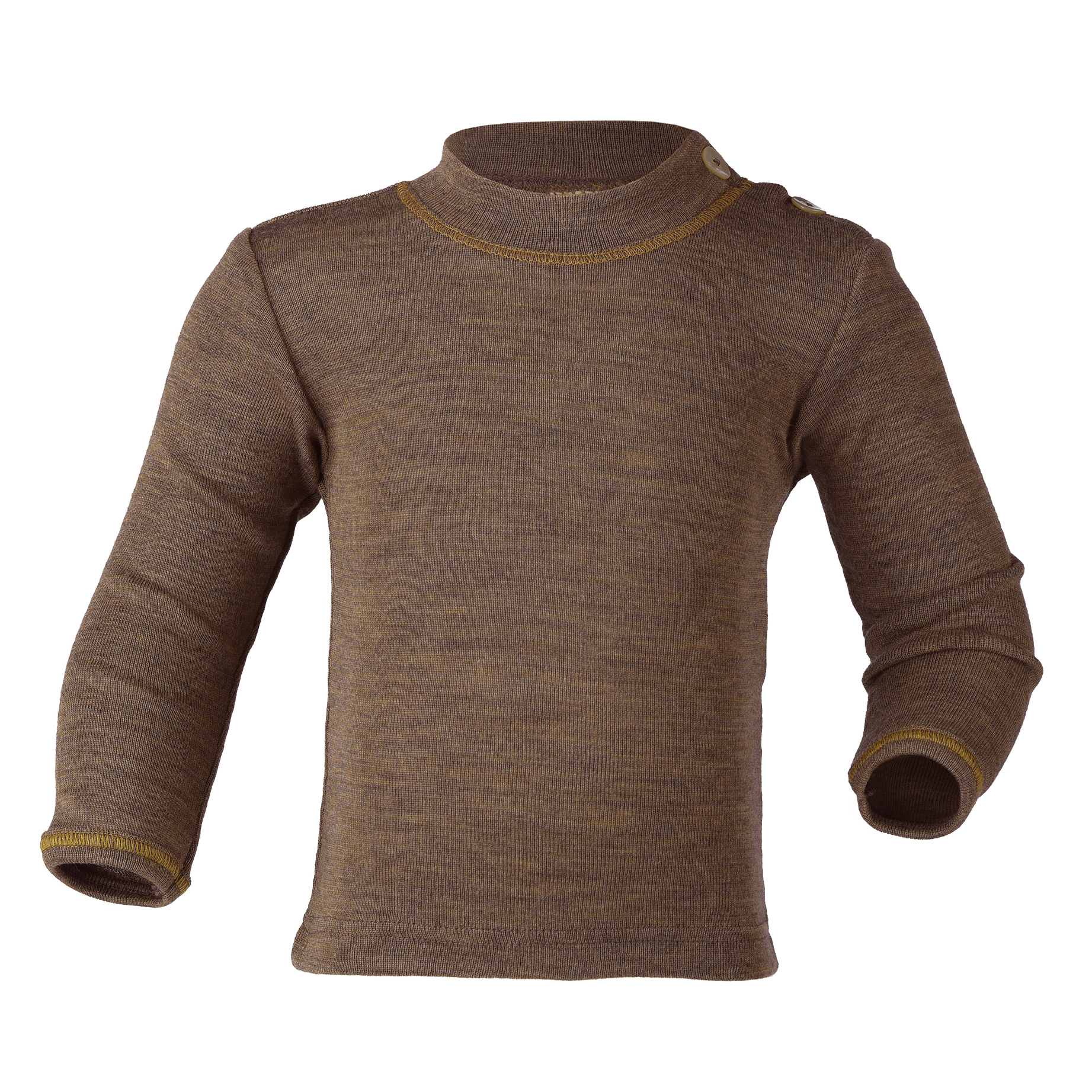 Engel Nature Maglia collo alto 100% lana vestibilita comoda
