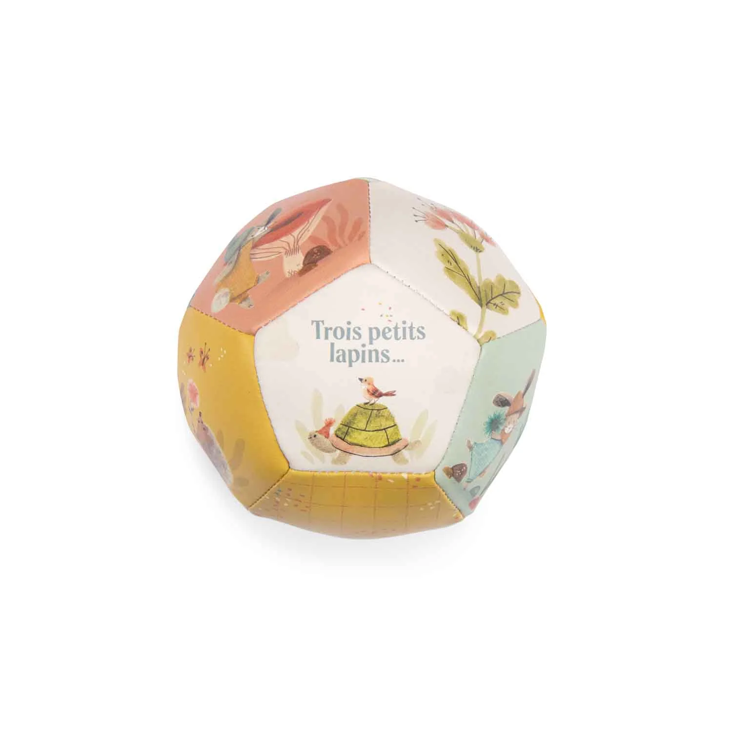 Moulin Roty Trois Petits Lapins palla morbida 10 cm neonati