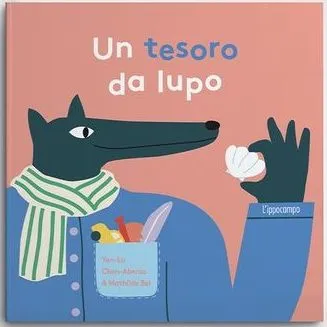L’Ippocampo Un Tesoro da Lupo libro cartonato 12 pagine