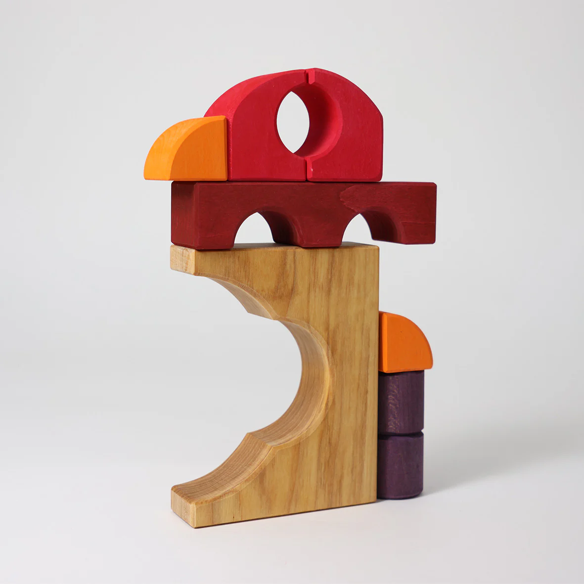 Grimm's Building Set Red Set Costruzioni rosso