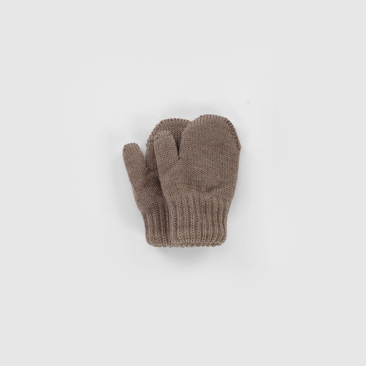 Kico Label muffole lana merino grigio 12-24 mesi