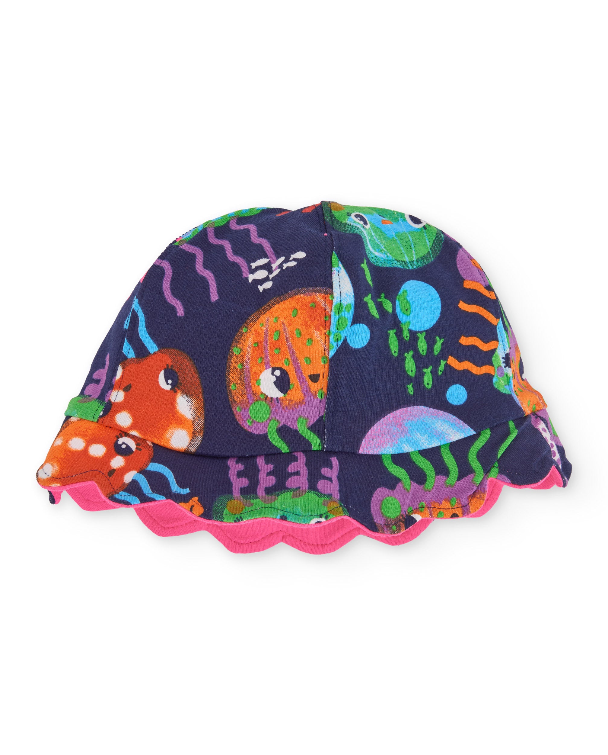 Tuc Tuc Cappello Bambina Reversibile Fucsia Sole
