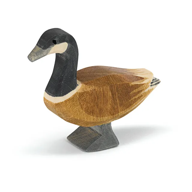 Ostheimer Oca canadese figura legno in piedi 6,5 cm
