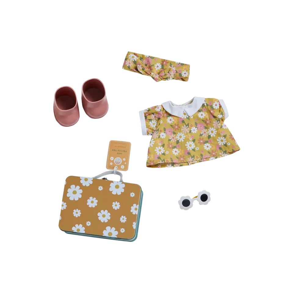 OlliElla Dinkum Dolls set Gogo vestito cotone