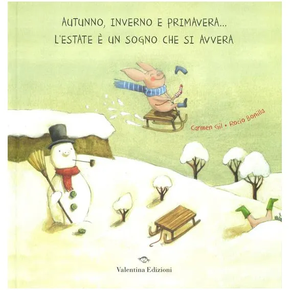 Valentina Edizioni Autunno Inverno e Primavera libro bambini 3-6 anni