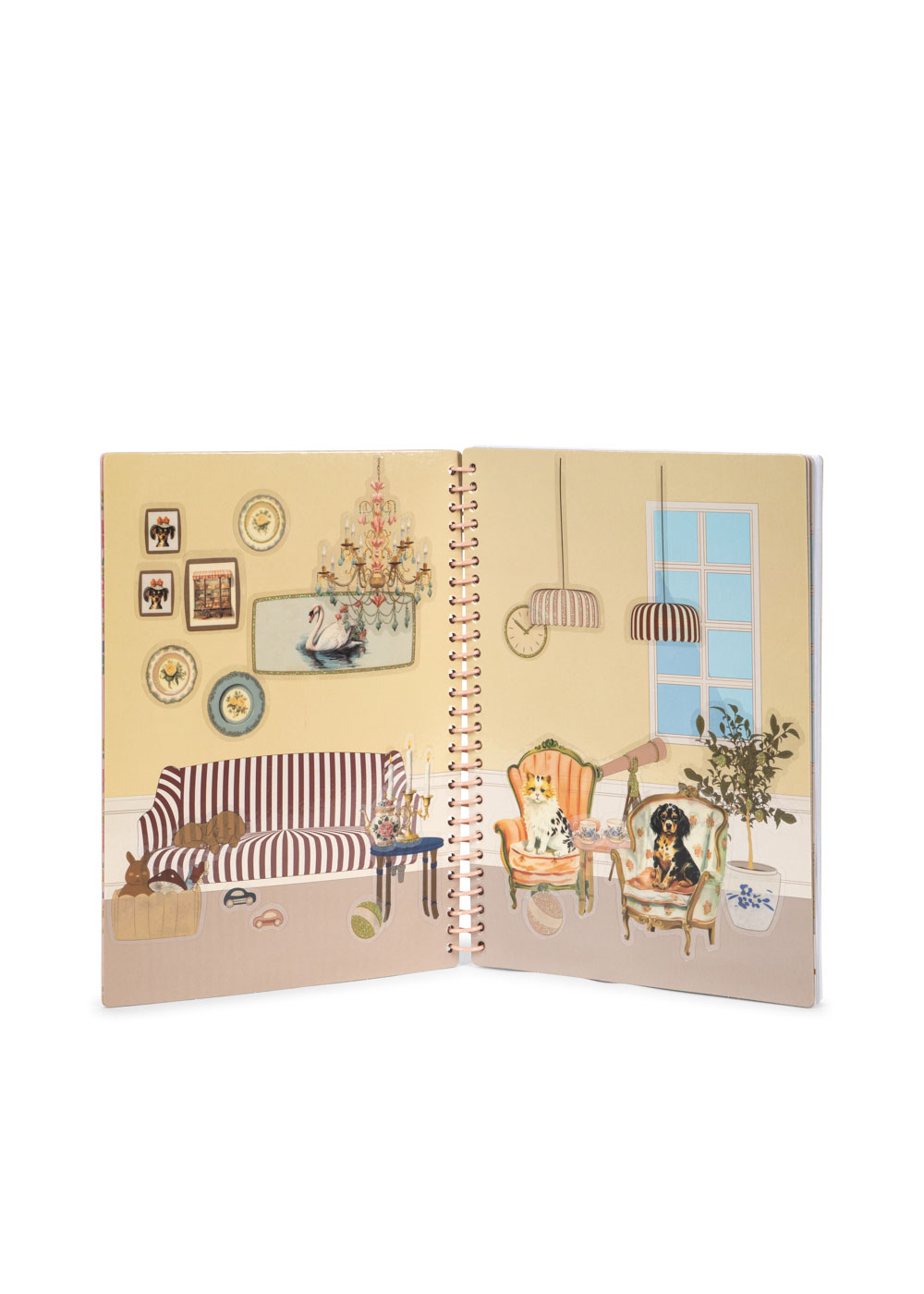 Konges Sløjd My Sticker Book album adesivi dusty pink