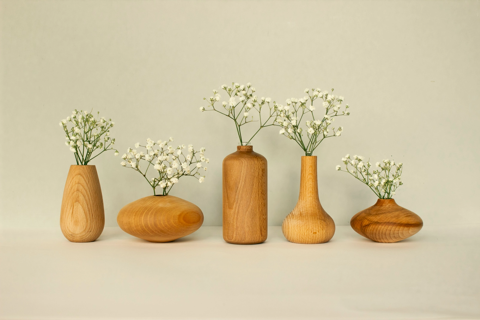 Wooden Story Tiny Flower Pot N1 vaso legno con vetro