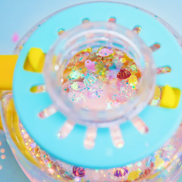 Glo Pals Sea ricarica bottiglia sensoriale glitter