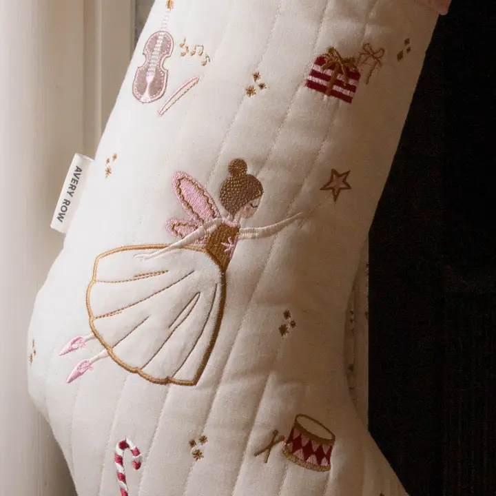 Avery Row Sugar Plum Fairy calza natalizia cotone 53 cm