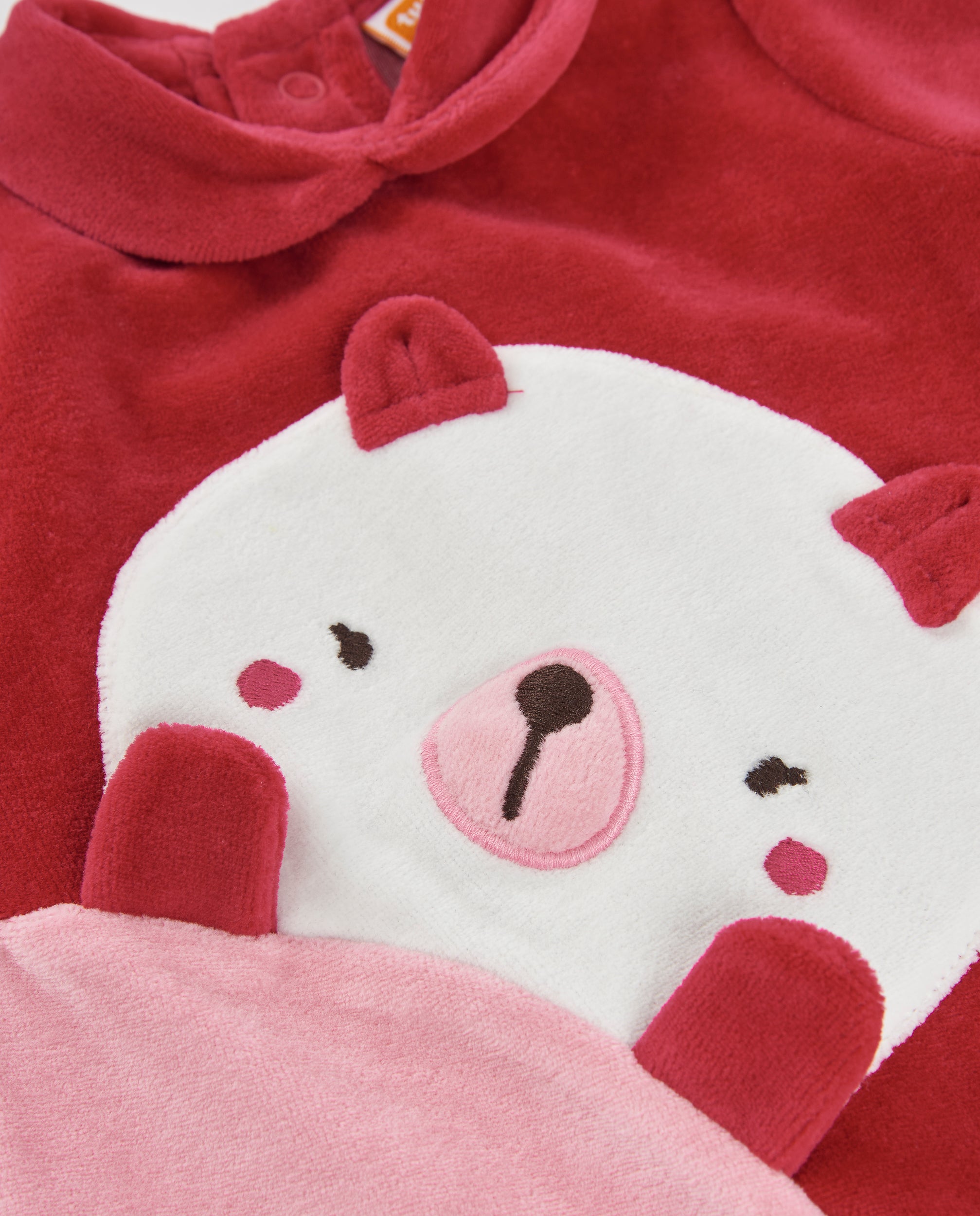 Tuc Tuc Sweet Teddy pagliaccetto bordeaux orso 0-1M