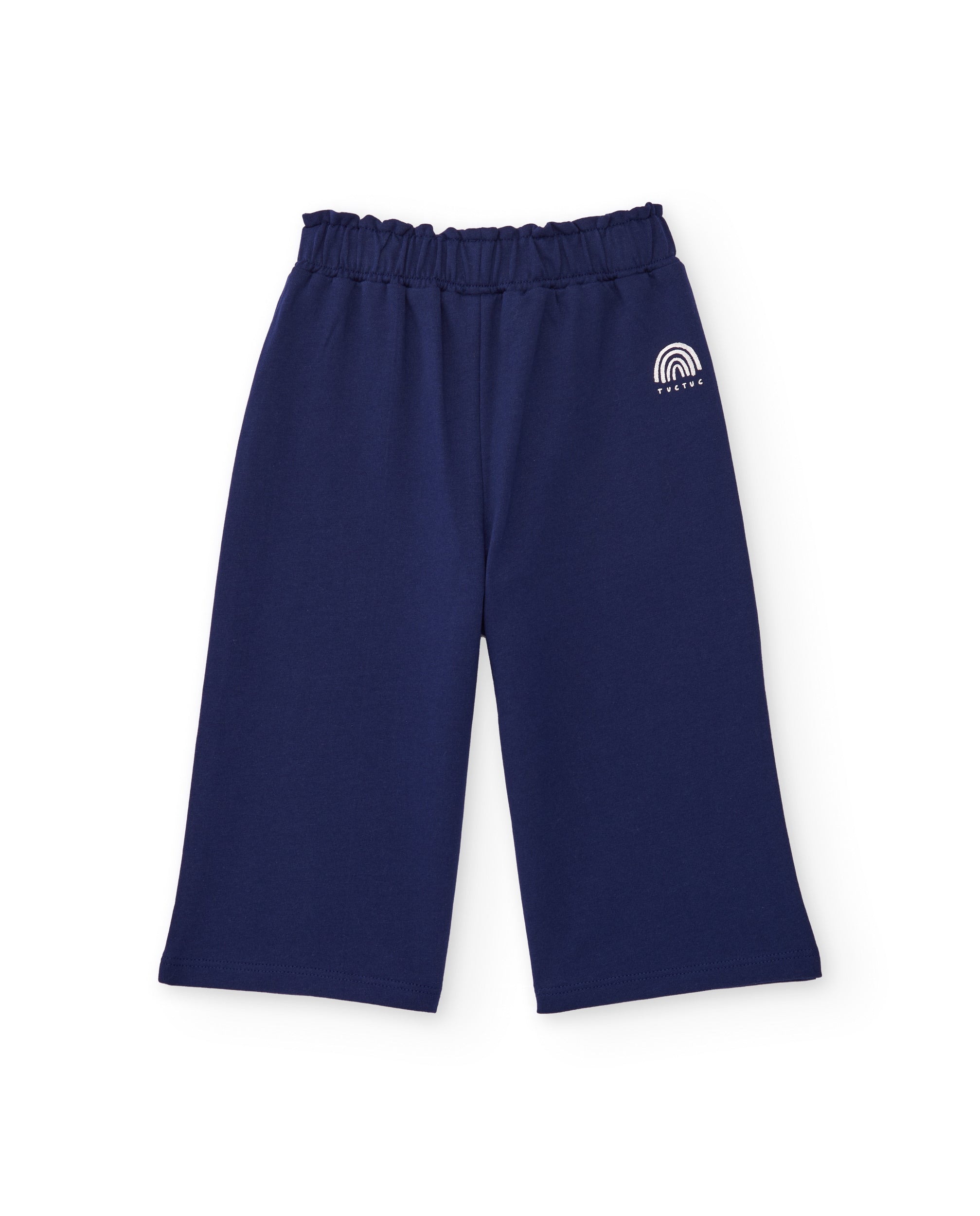 Tuc Tuc Pantaloni Culotte Bambina Blu fiocco