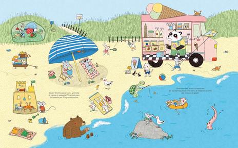 Orecchio Acerbo Le vacanze degli animali libro 3-6 anni