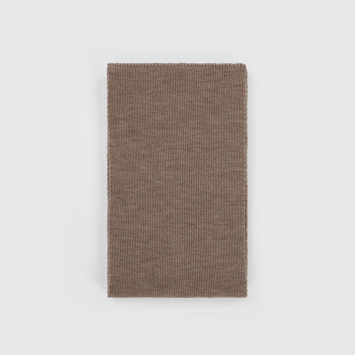 Kico Label Sciarpa in Lana Merino Bimbi da 1 Anno Taupe