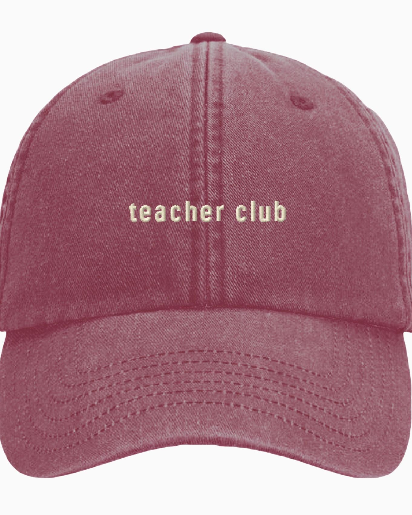 Ella and Rapha Teacher Club cappello vino denim