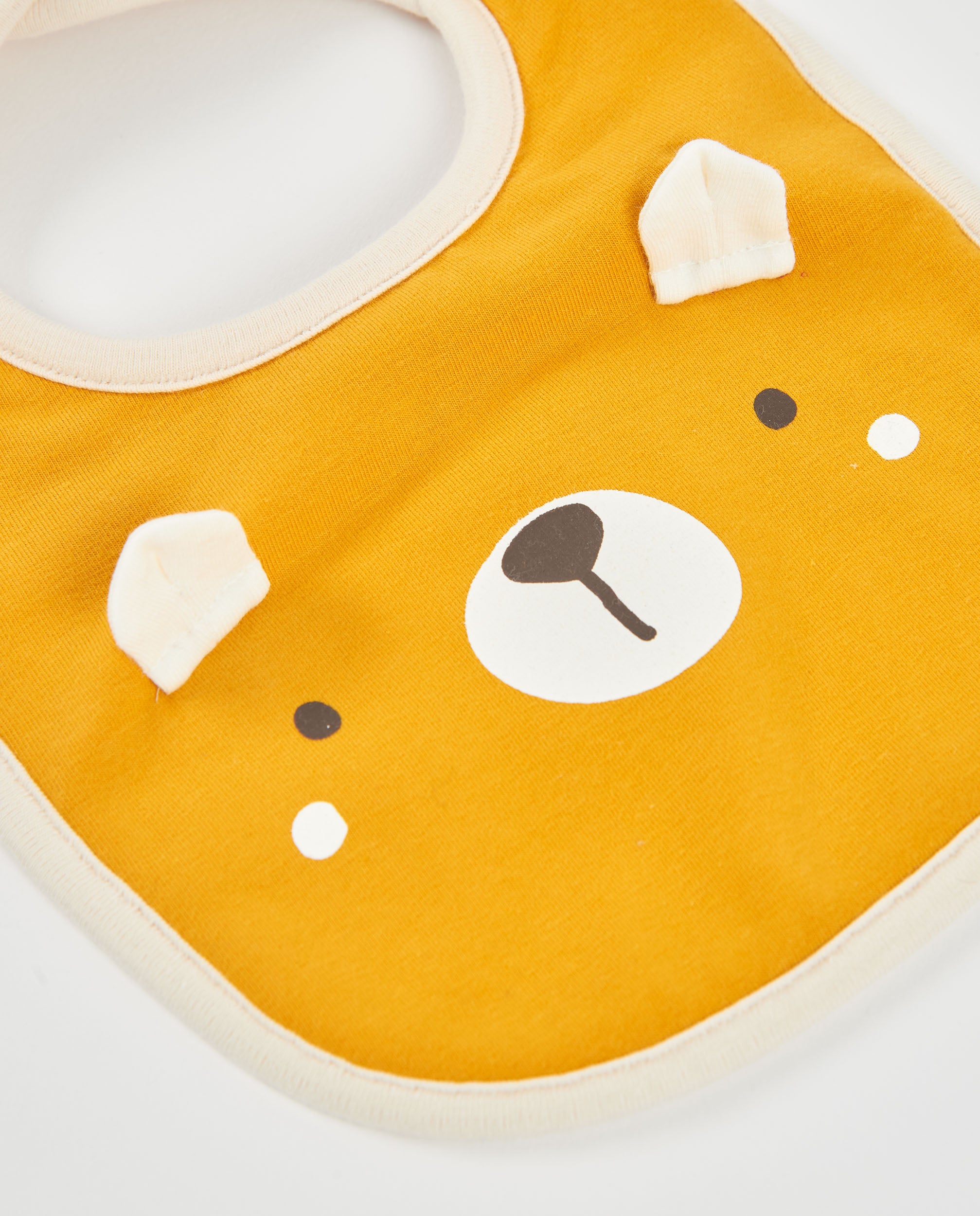Tuc Tuc Sweet Teddy Bear bavaglini neonato senape set 2 pezzi