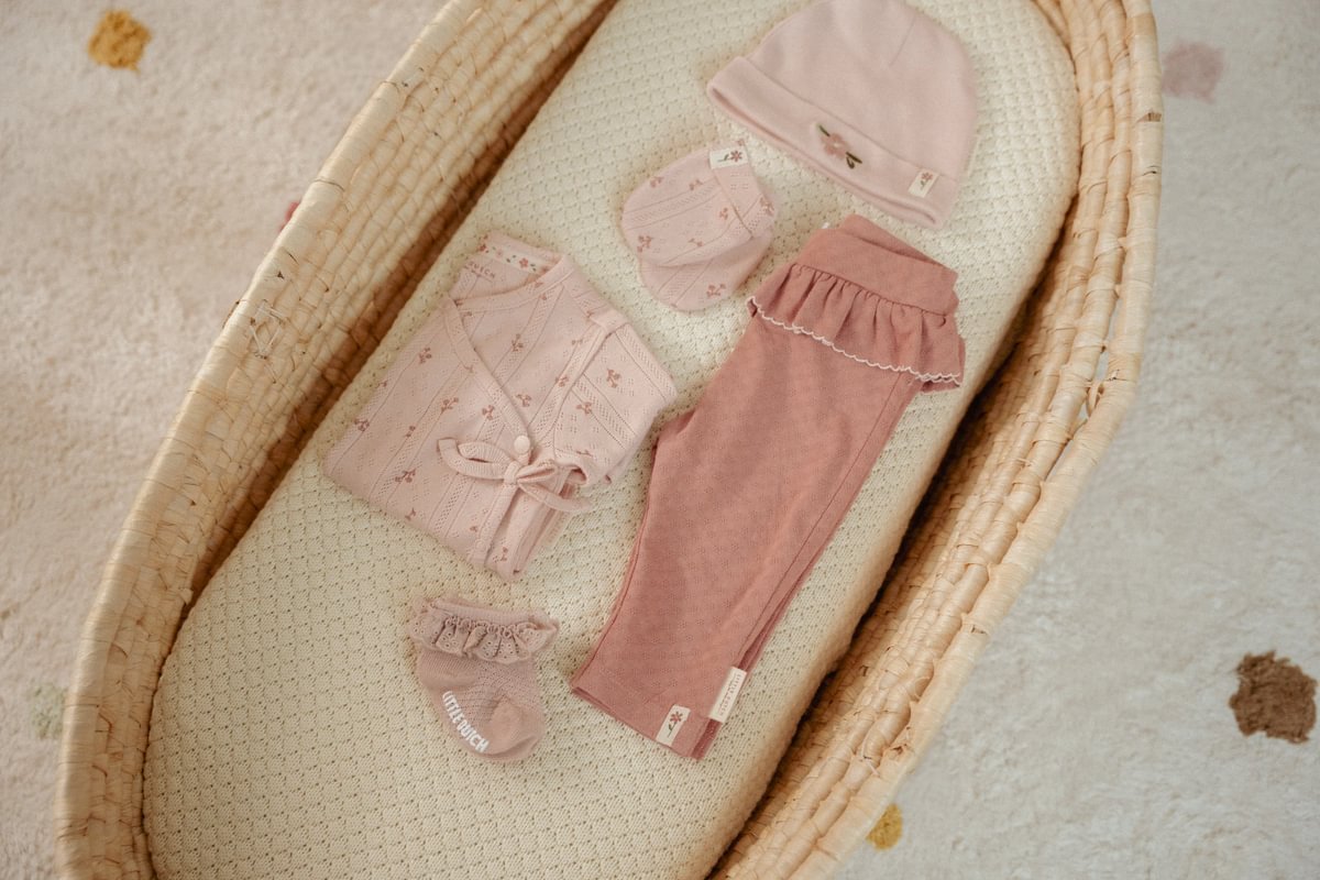 Little Dutch Fairy Garden cappellino neonato rosa