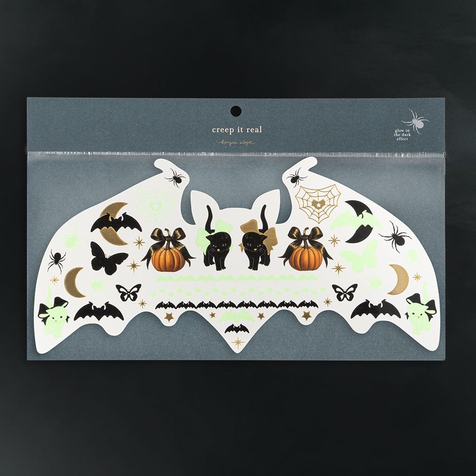 Konges Sløjd Halloween tatuaggi luminescenti bambini