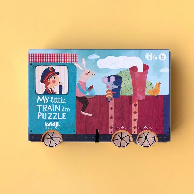 Londji My Little Train PZ588U puzzle treno 10x3 pezzi
