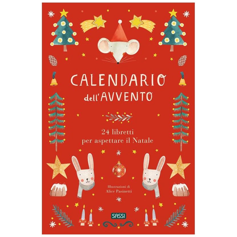 Sassi 24 Libretti Calendario Avvento bambini 3-6 anni