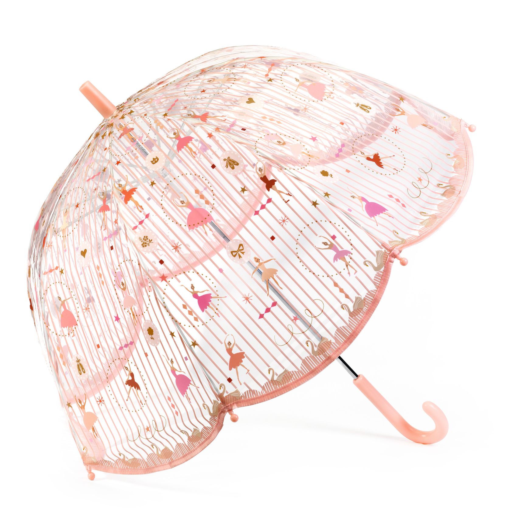 Djeco Ballerina Ombrello Bambino Trasparente 70 cm