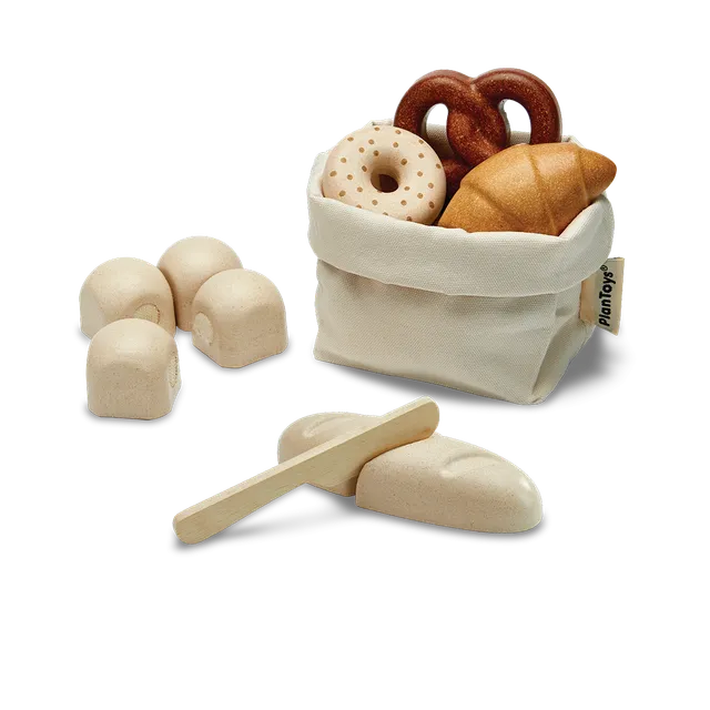 Plan Toys Bread Set gioco pane legno bimbi