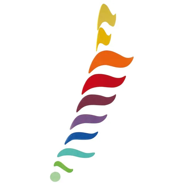 Magic Wood Harmony Wings Large giostrina arcobaleno
