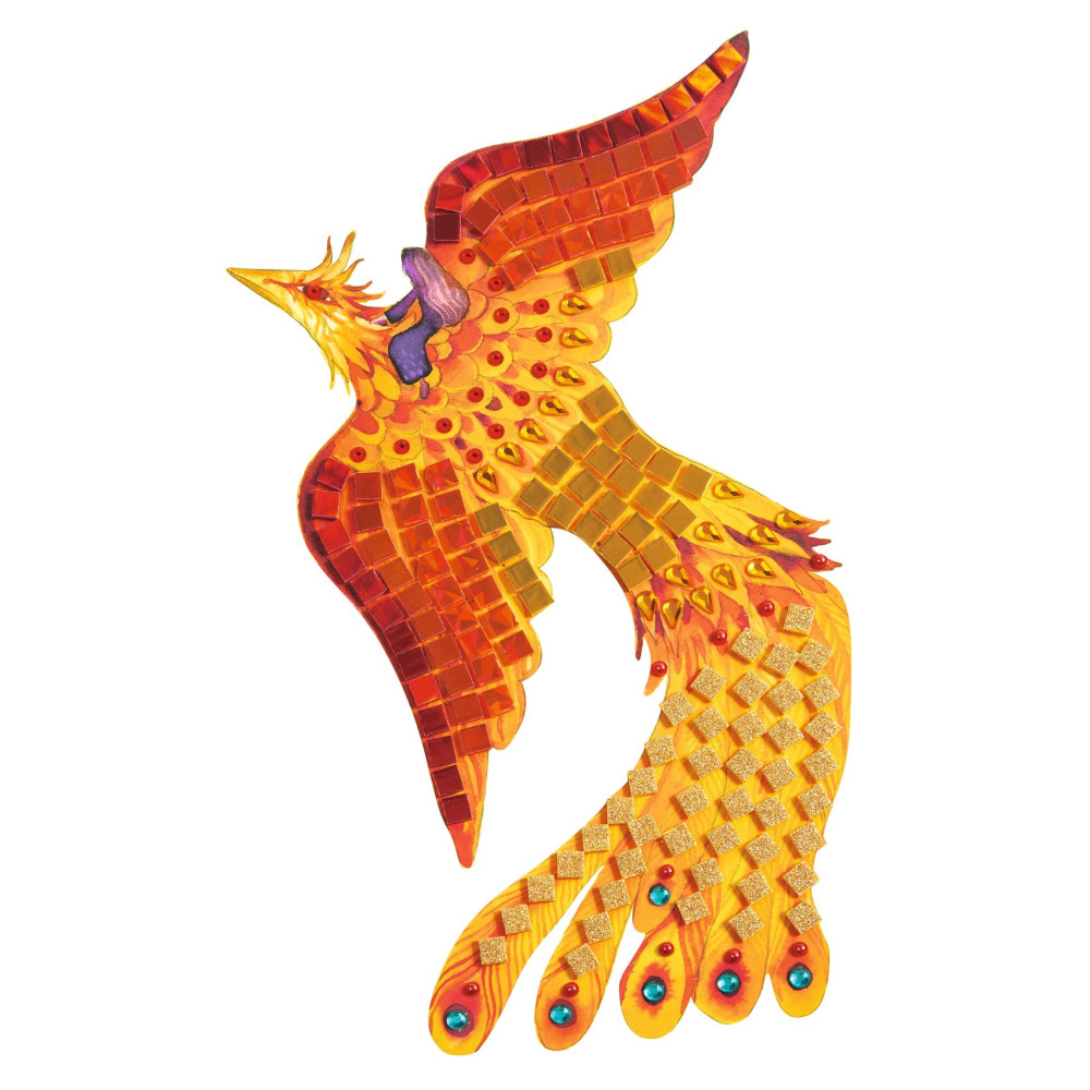 Djeco Mystical Creatures set mosaico bambini 4 quadri