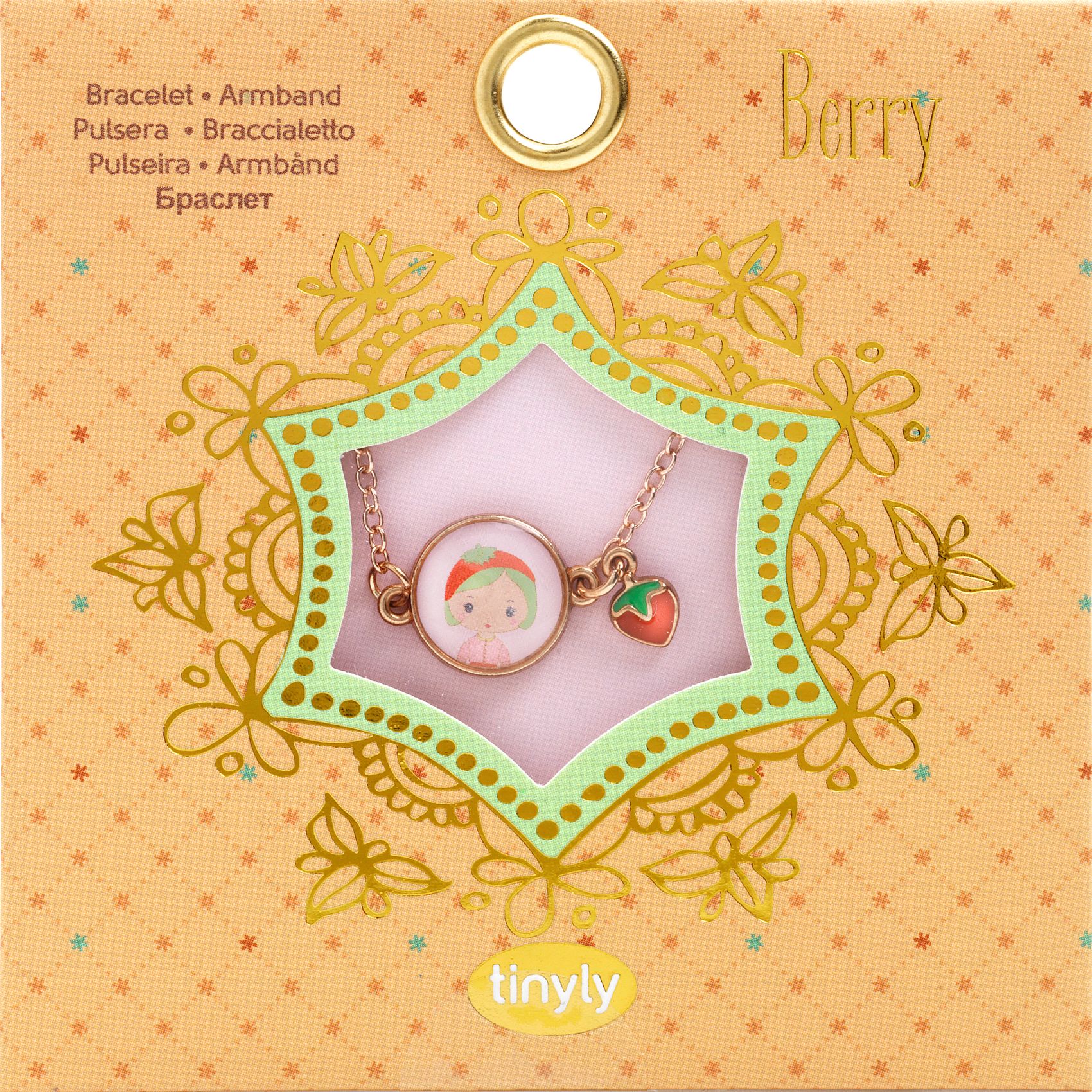 Djeco Tinyly Berry braccialetto oro bambina dai 4 anni