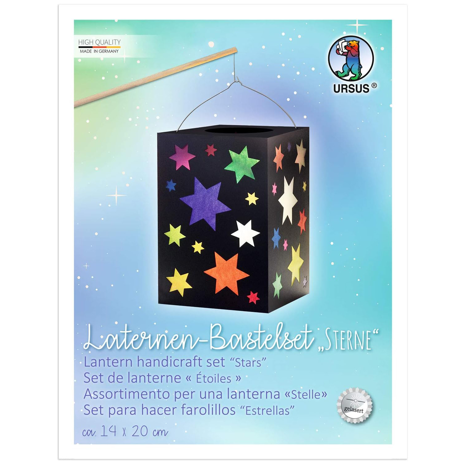 Ursus Pioggia di Stelle kit lanterna creativa carta