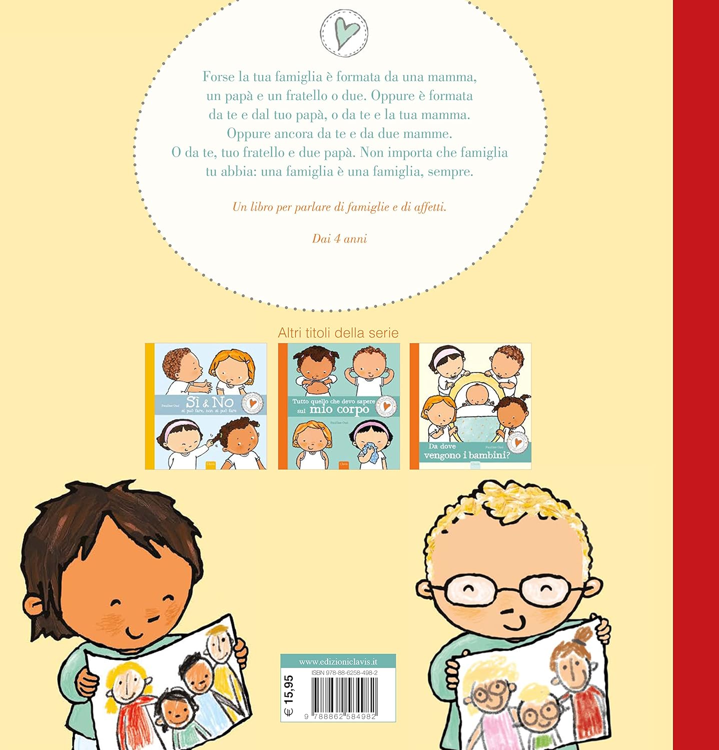 Clavis La mia famiglia la tua famiglia libro rigida