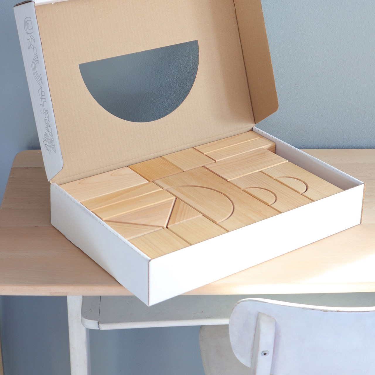 Grimm's Giant Building Blocks costruzioni legno 19 pezzi