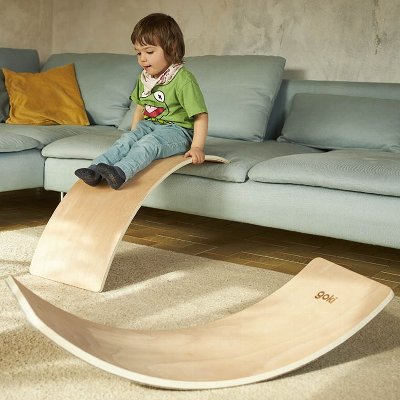 Goki Balance naturale tavola equilibrio in legno 82 cm 150 kg