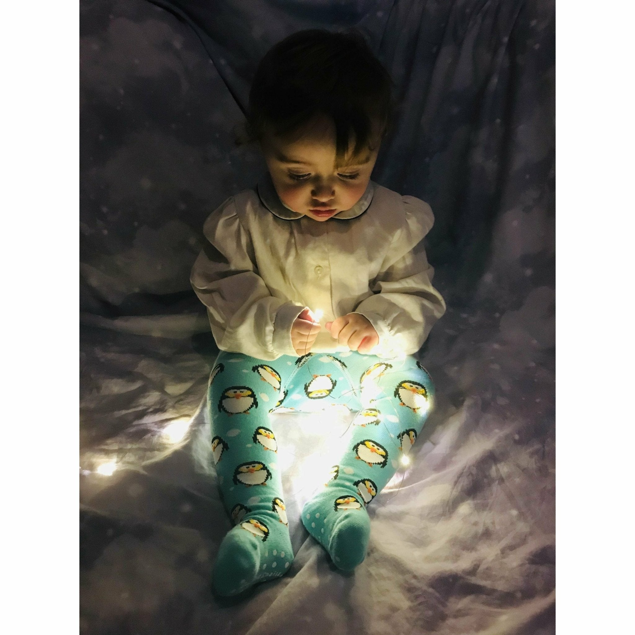 Slugs & Snails Chill Collant Bimba Pinguini Cotone Bio