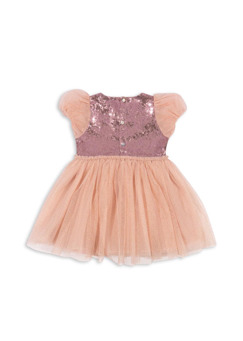 Konges Slojd Odette rainbow dress vestito bambina tulle 3 anni