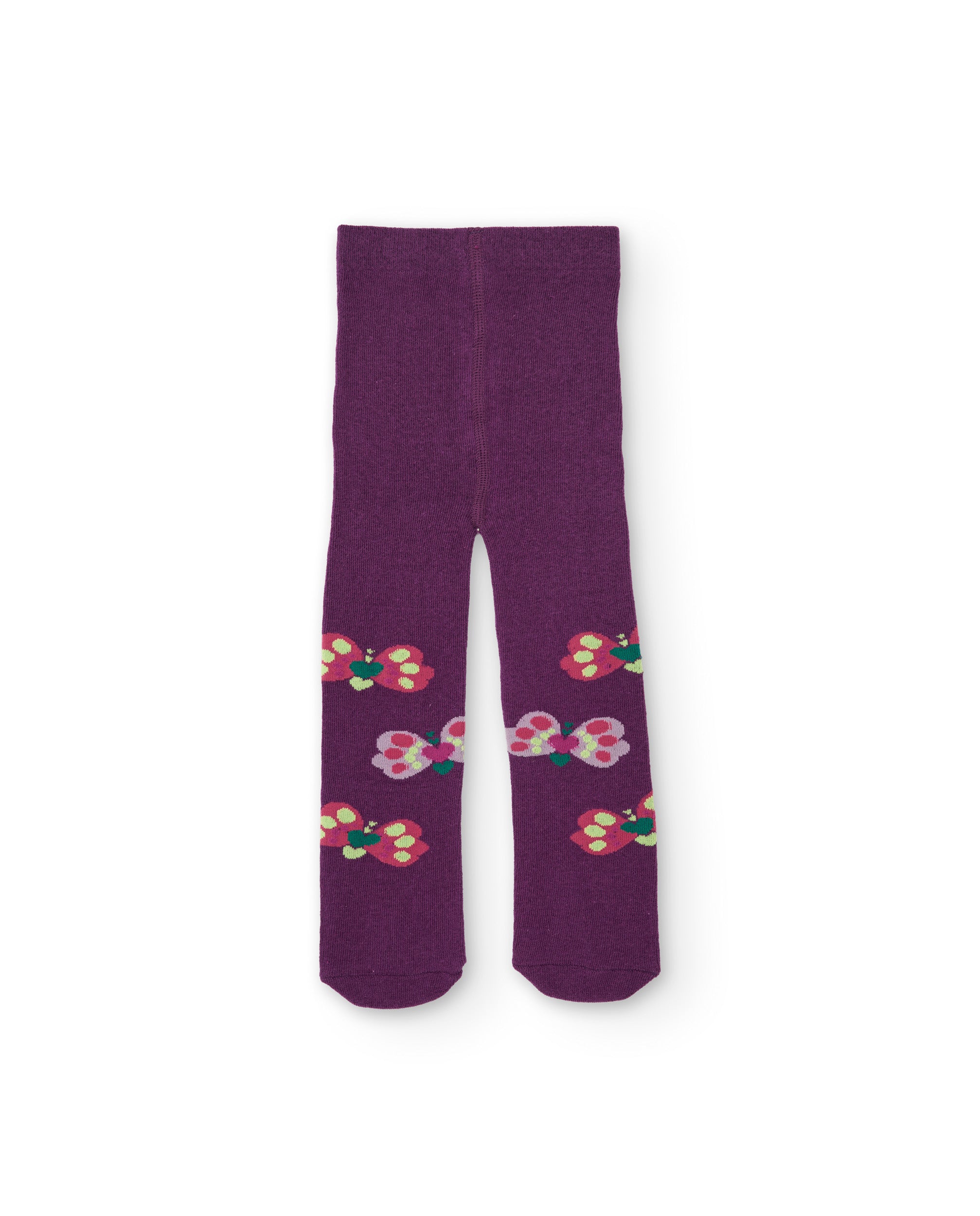 Tuc Tuc Collant Bambina Cotone Rosa e Farfalle 2 Paia