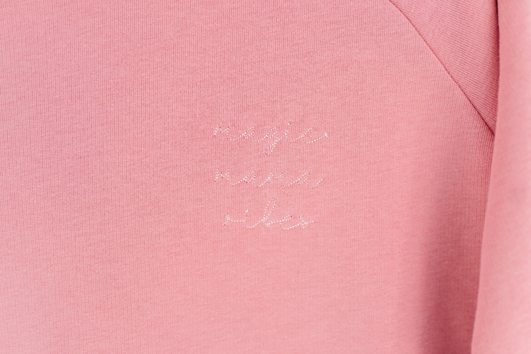 Ella and Rapha Mama felpa rosa classic fit cotone