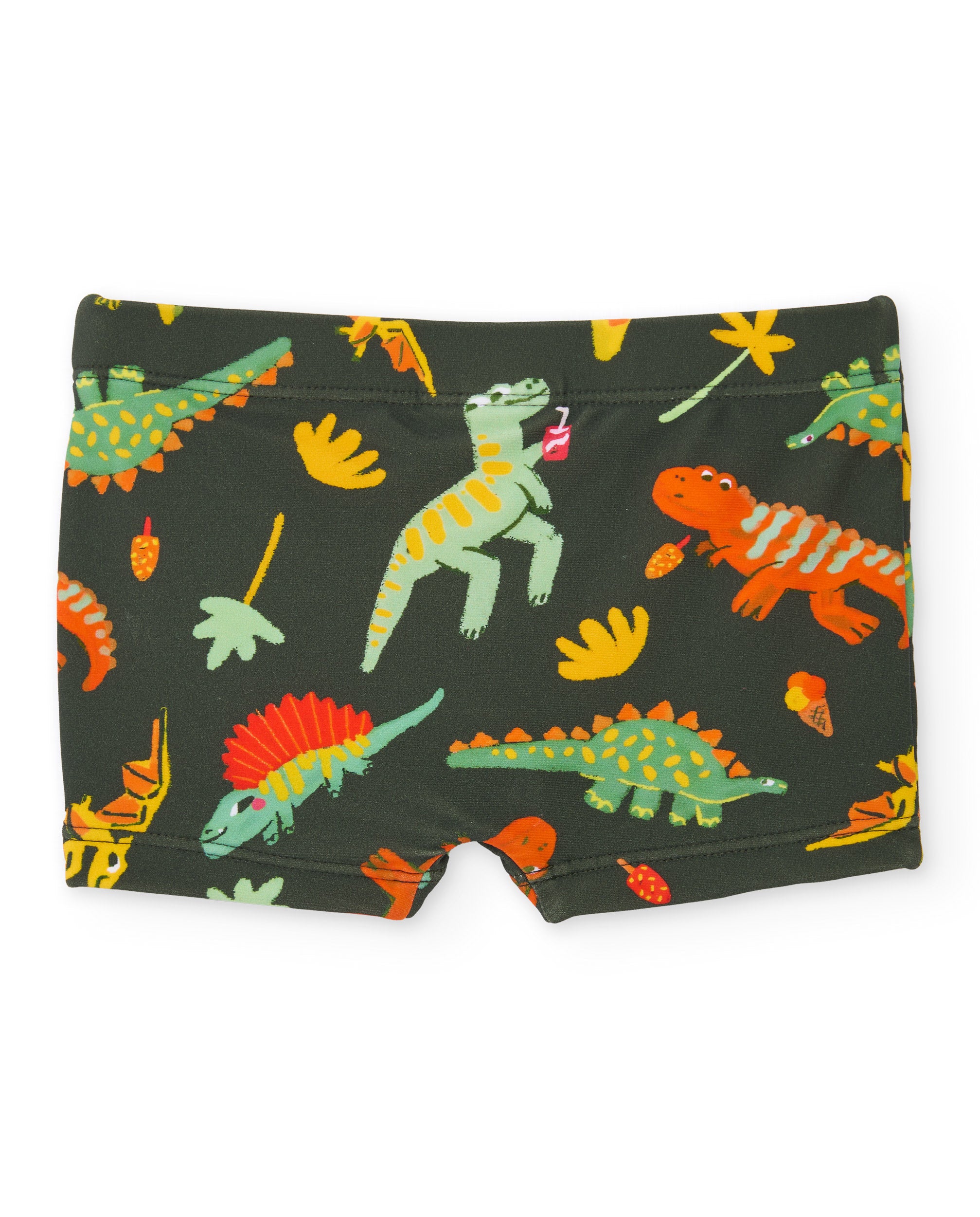 Tuc tuc boxer mare bambino verde stampa dinosauri