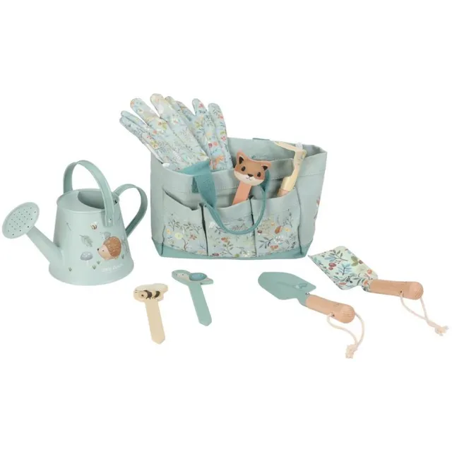 Little Dutch Set Giardinaggio 10 Pezzi Borsa Forest Friends