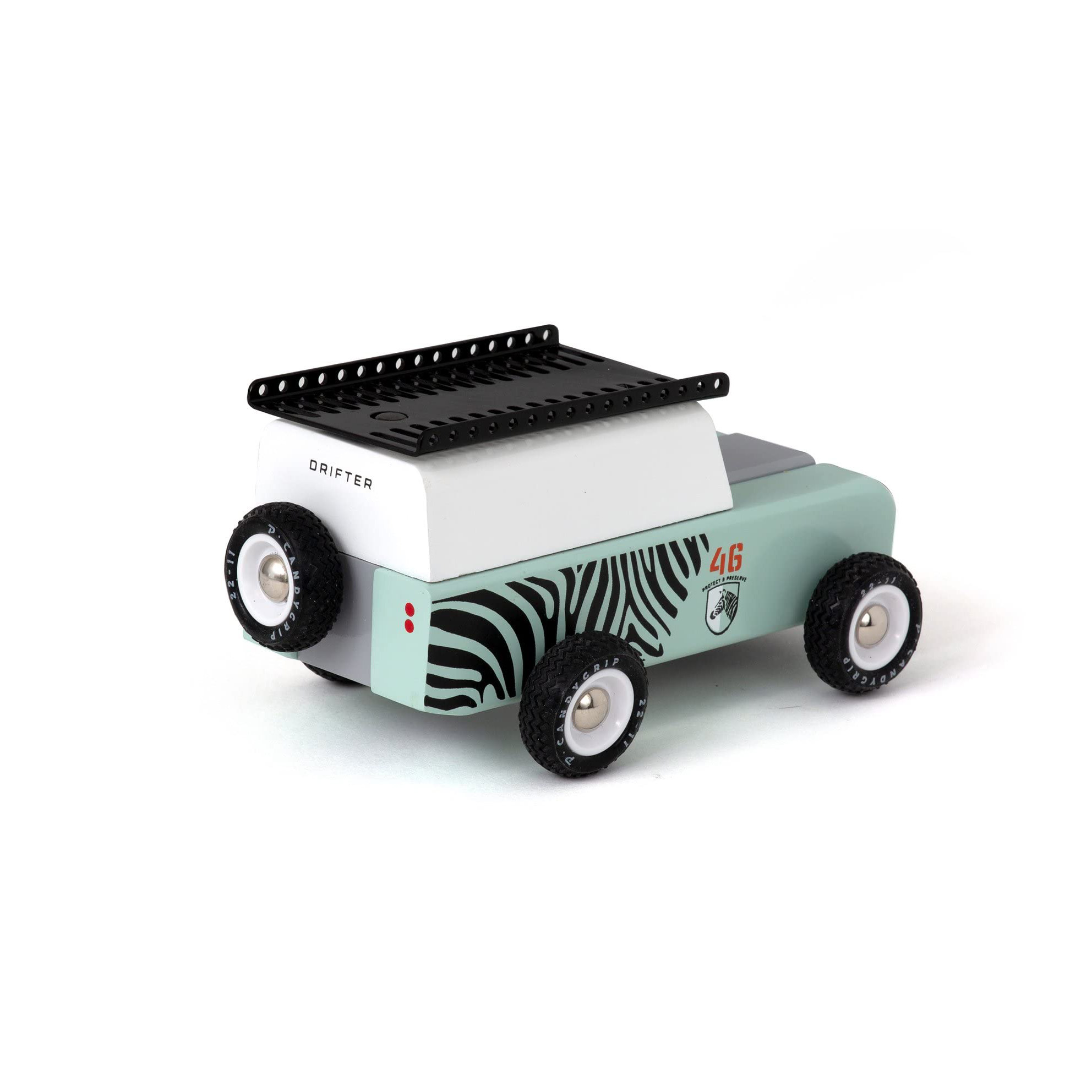 Candylab Candycar Americana Drifter macchinina legno zebra
