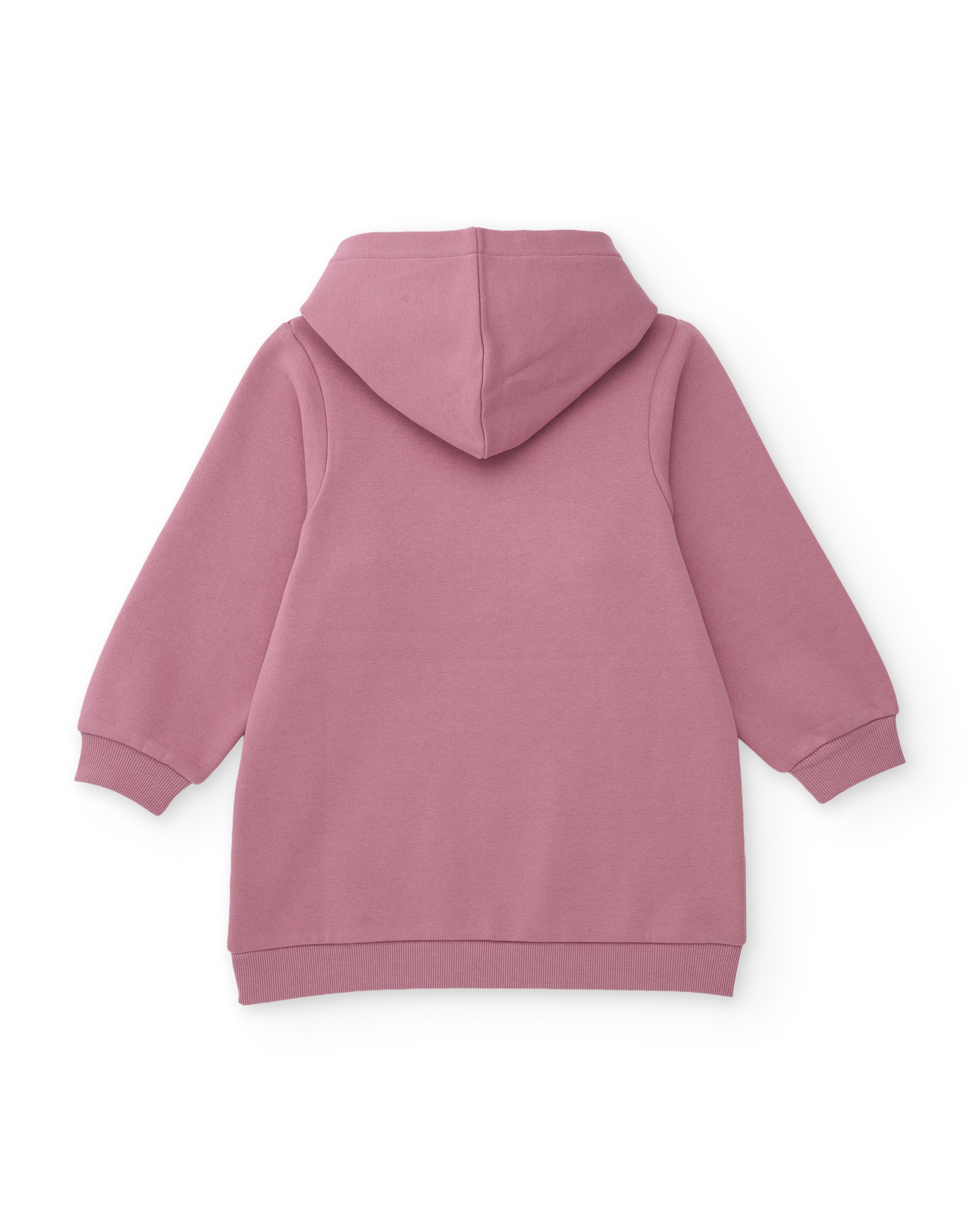 Tuc Tuc Vestito Felpa Bimba con Cappuccio Rosa