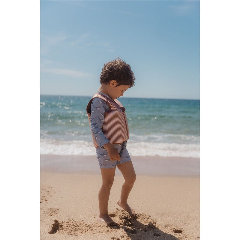 Little Dutch gilet galleggiante 2-3 anni righe balene