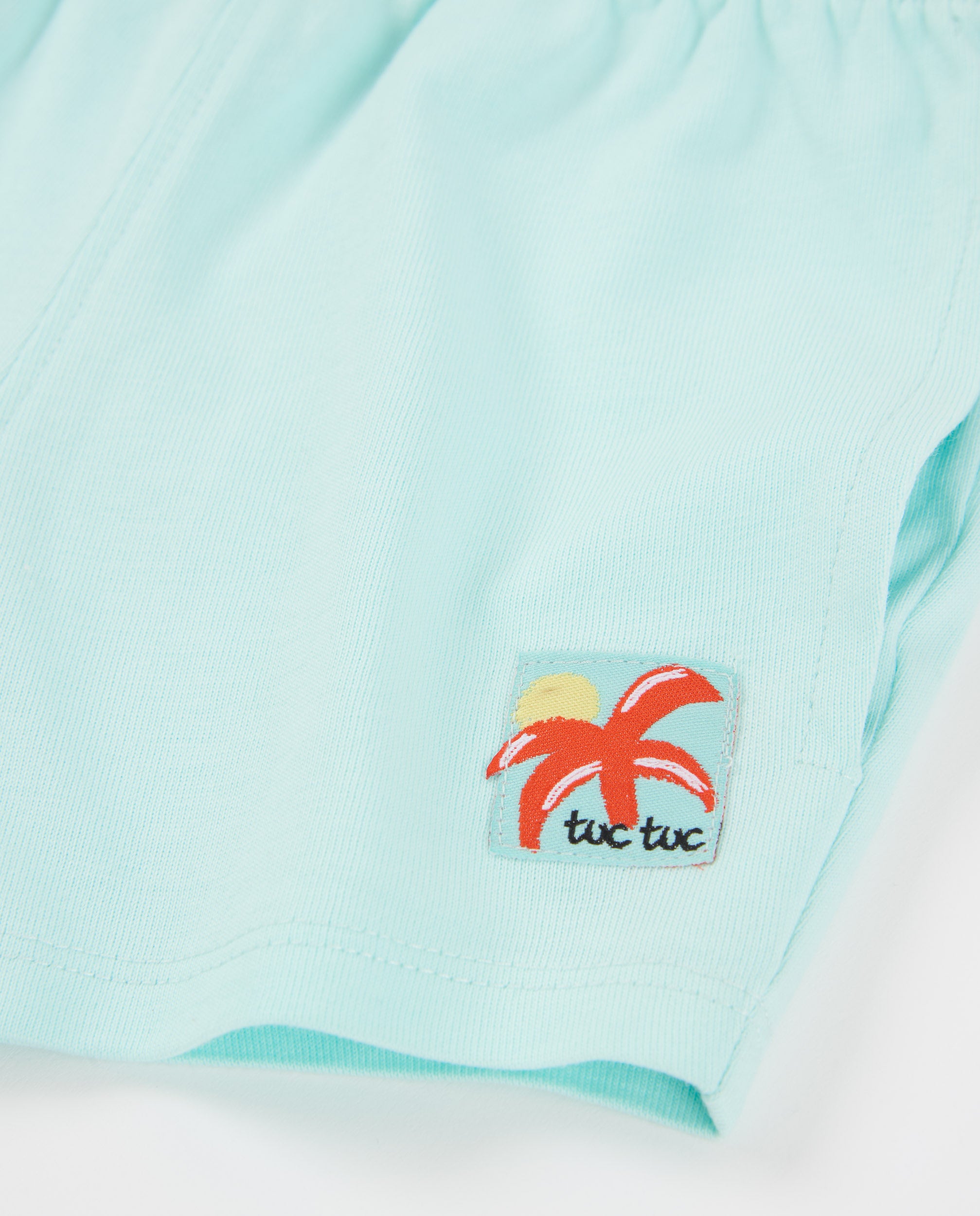 Tuc Tuc bermuda bambino jersey azzurro coulisse