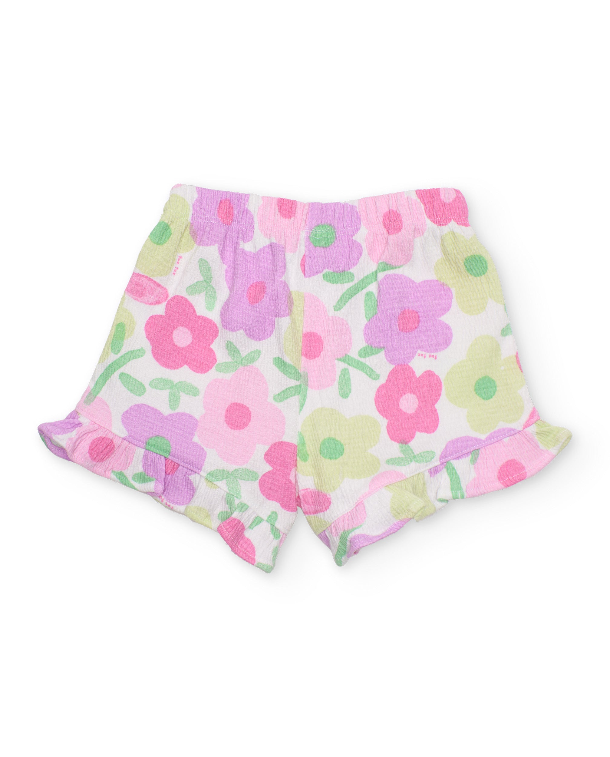 Tuc Tuc completo neonata rosa fiori maniche tulle