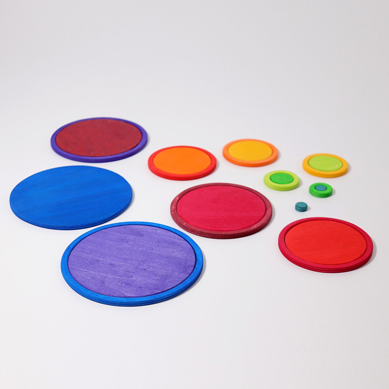 Grimm's Concentric Circles and Rings puzzle legno 20 pezzi
