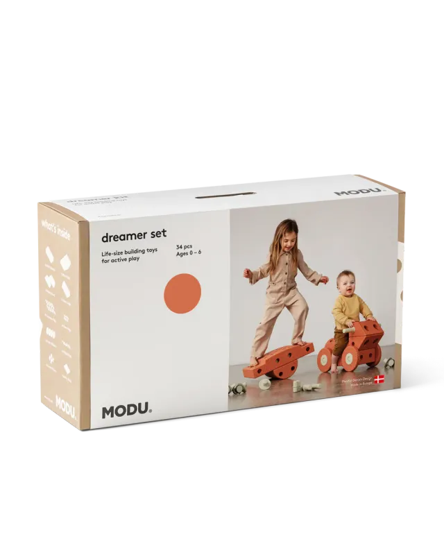 Modu Dreamer Set Orange-Green costruzioni 34 pezzi